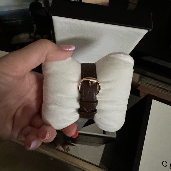 Gucci Horsebit Brown Dial Leather Ladies Watch YA140408 - Picture 2 of 3